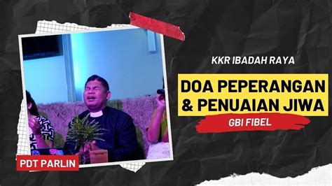 KKR Ibadah Raya 1 1 10 23 Pdt Parlin YouTube