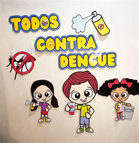 Cartaz DENGUE Hora Atividade Recursos pedagógicos Professora Camila