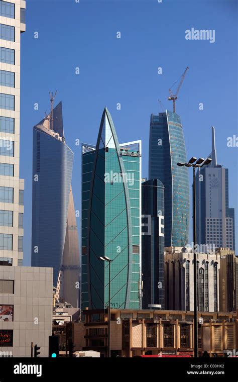 Kuwait, Kuwait City, skyscrapers, skyline Stock Photo - Alamy