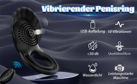 Penisring Vibrator Sex Spielzeug für Männer Cockring Vibration Sexspielzeug für Paare