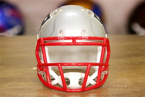 New England Patriots Riddell Speed Mini Helmet – Green Gridiron, Inc.