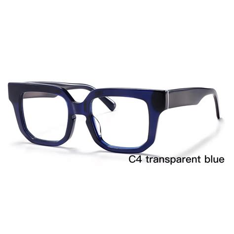 High End Acetate Optical Frame Eyeglasses Acetate Square Spectacles Men