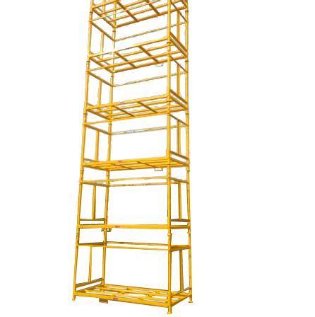 Heavy Duty Customized Powder Coating Stackable Foldable Tyre Pallet