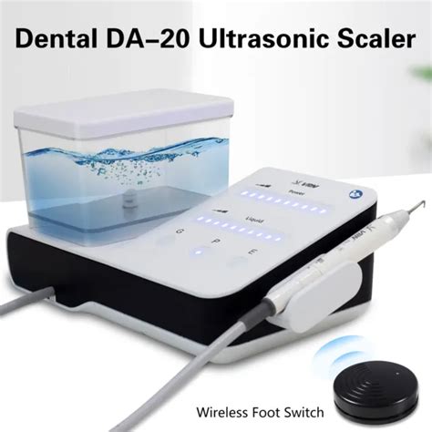 ESCALADOR PIEZOELÉCTRICO ULTRASÓNICO dental de control digital Puntas