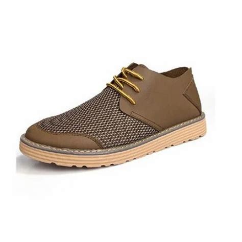 Brown Men Leather Casual Shoes Size At Rs Pair In Agra Id