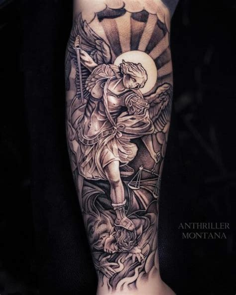 Best St Michael Tattoo Ideas You Have To See To Believe