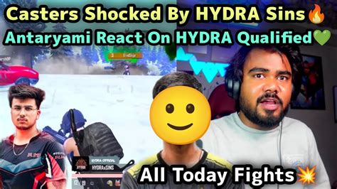 Casters On HYDRA Sins On Fire Antaryami React On HYDRA Qualified In