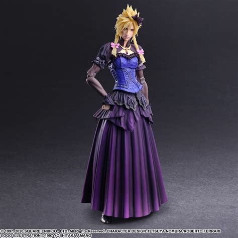 FINAL FANTASY VII Remake PLAY ARTS Kai Cloud Strife - Dress Ver ...