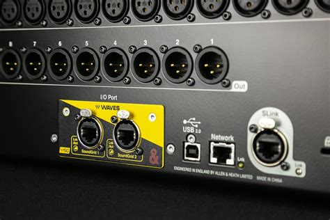 Allen And Heath SQ Waves SoundGrid Interface Module For SQ Mixers