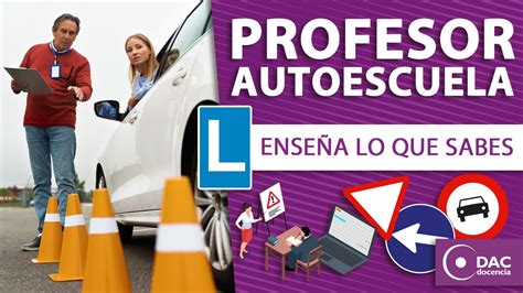 Cómo ser PROFESOR DE AUTOESCUELA con Nuestros Cursos Presenciales y