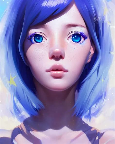 Portrait Anime Space Cadet Girl Cute Fine Face Stable Diffusion