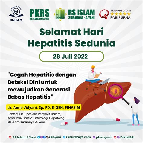 Selamat Hari Hepatitis Sedunia RS Islam Surabaya