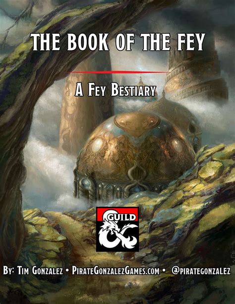 The Book Of The Fey A Fey Bestiary Dungeon Masters Guild Dungeon