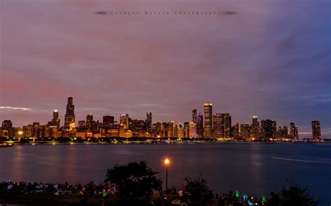 Adler Planetarium Skyline view, USA