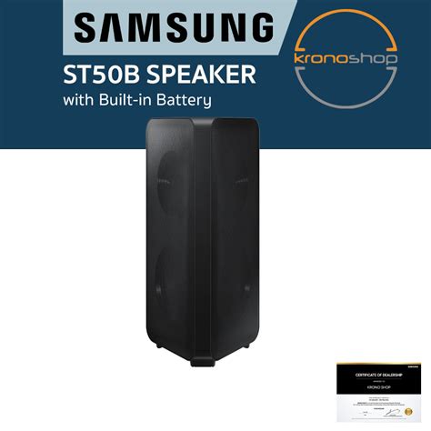 [2022 NEW] Samsung ST50B Sound Tower with Built In Battery MX-ST50B/XM ...
