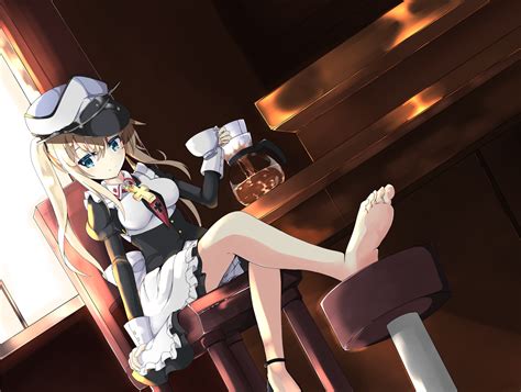 Blonde Solo Anime Anime Girls Kantai Collection Graf Zeppelin