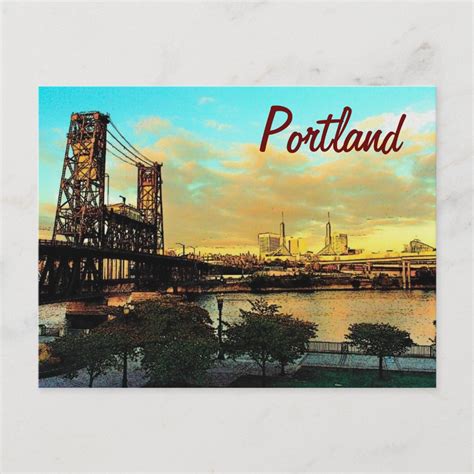 Portland Postcard Zazzle