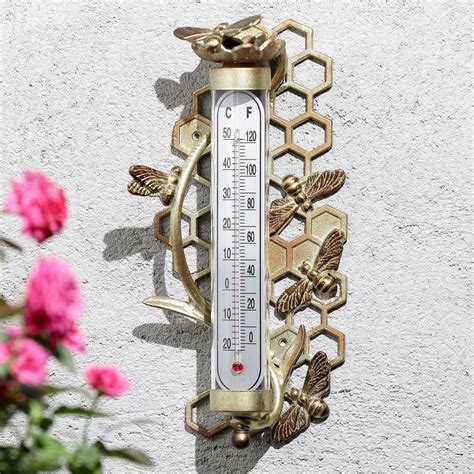 Gardeners Thermometer - Iron Accents