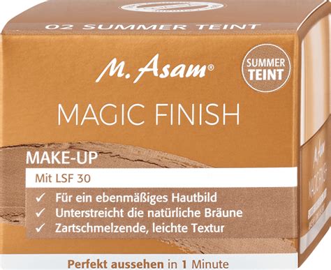 M Asam Magic Finish Make Up Mousse LSF 30 Nr 02 Summer Teint 30 Ml