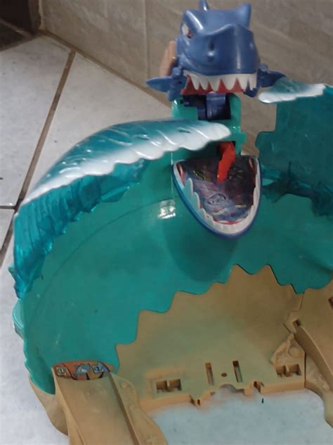 Pista Hot Wheels Tubarão 79586979 enjoei