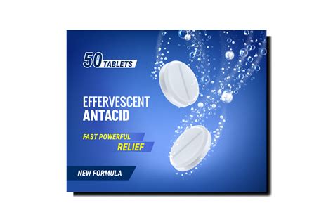 Effervescent Antacid Creative Promo Graphic by pikepicture · Creative Fabrica