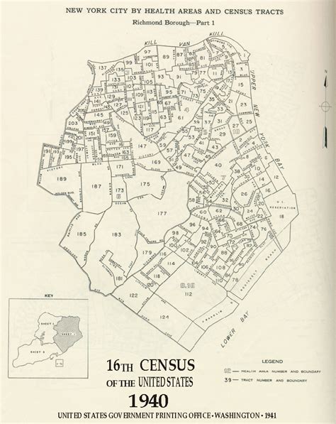 1940 Census Tract Maps