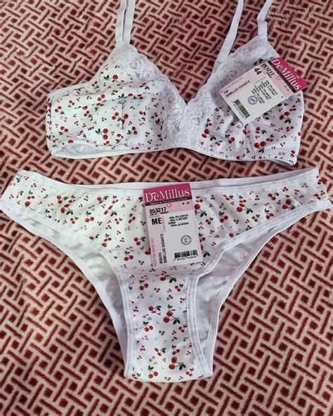 Conjunto Demillus Encanto Lingerie Feminina Demillus Nunca Usado