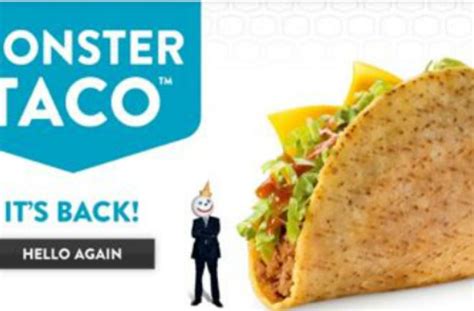 Jack In The Box Celebrates Halloween With A Monster Taco