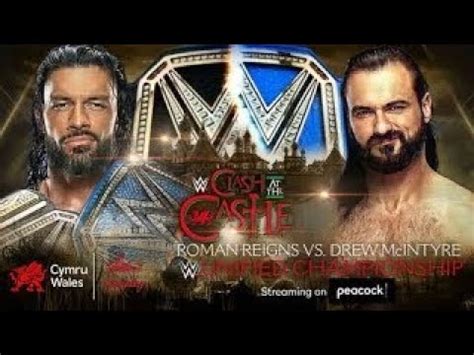 Roman Reigns vs Drew McIntyre Highlights - YouTube