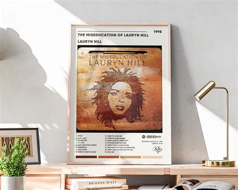 Lauryn Hill The Miseducation of Lauryn Hill Album Cover Poster sold by Jek Tono Porkins-Subhadra ...