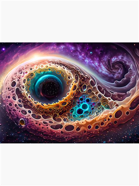 "Surreal Galaxy Art Space Nebula - Trippy Psychedelic Colored Astronomy ...