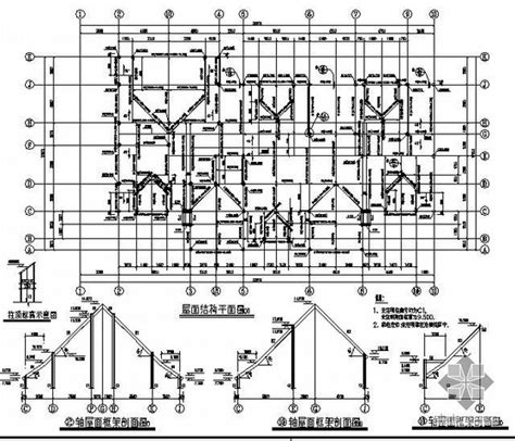 某钢框架结构住宅楼全套施工图 钢结构施工图 筑龙结构设计论坛