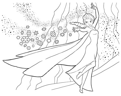 Cool Coloriage Elsa Reine Des Neiges Photograph Coloriage