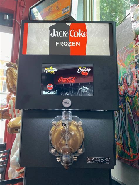 Frozen Jack and Coke Machine : r/mildlyinteresting