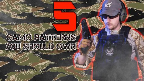 5 Camouflage Patterns Every Airsoft Player Should Own Youtube