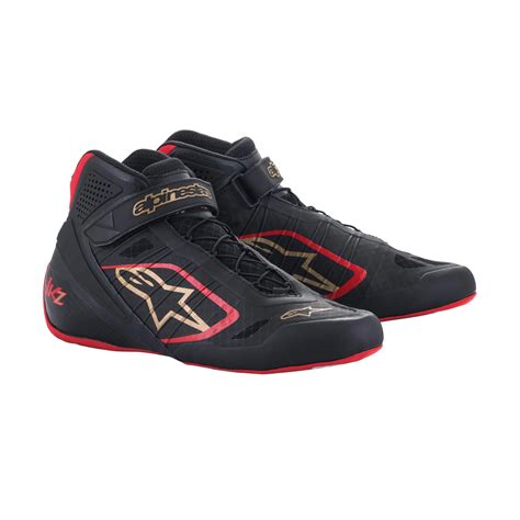 Buty Kartingowe Alpinestars TECH 1 KZ MY22 Czarno Czerwone Akcesoria