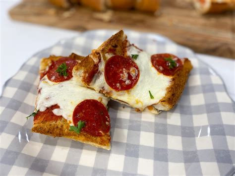 French Bread Pizzas Julia Pacheco