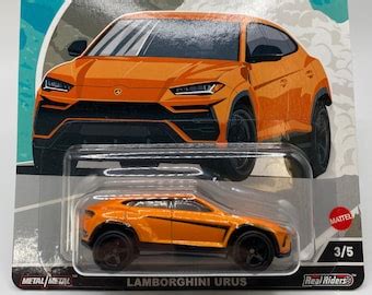 Hot Wheels Lamborghini Urus Blue Long Card Factory Fresh Hard To Find Collector Miniature