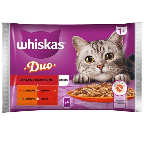 Whiskas Karma Dla Kota Saszetki Mix Smak W X G Whiskas Sklep