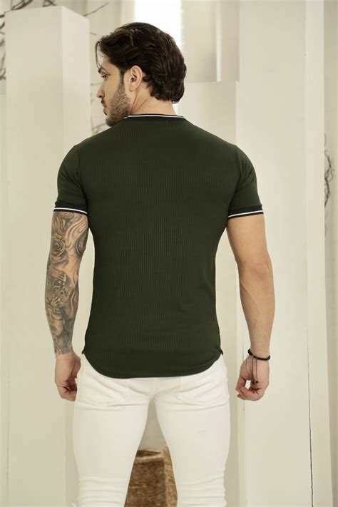 Camiseta Canelada Verde Premium Volk Culture Volk Culture