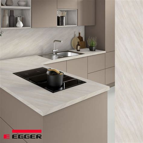 Столешница для кухни Egger 1300х600x38мм с торцевыми планками. Цвет ...