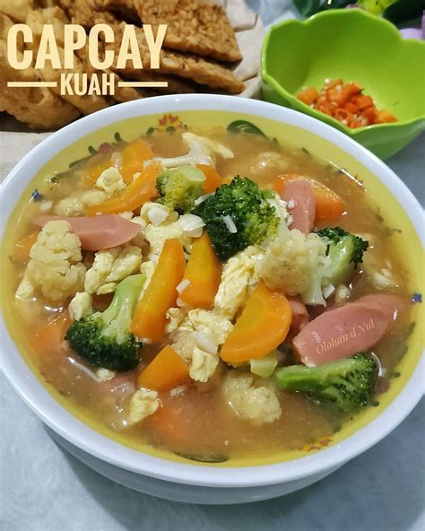 Cara Membuat Capcay Sayur Kuah Kental Resepnya Simple Banget