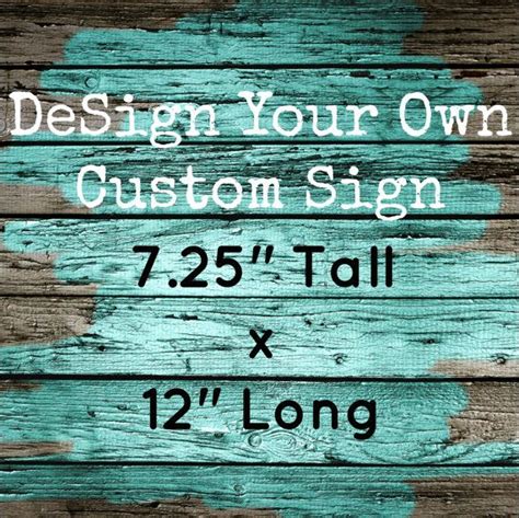 Design Your Own Rustic Custom Wooden Sign 12 By Rusticdesigns1 2200