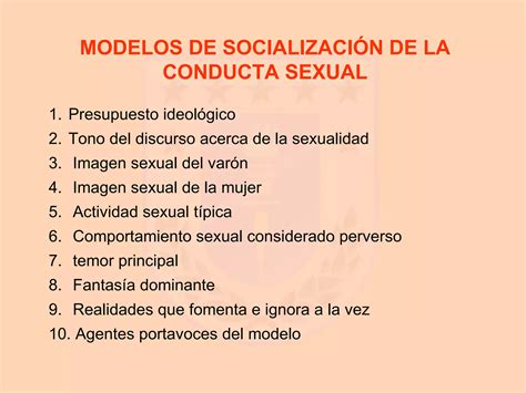 Modelos De SocializaciÓn De La Conducta Sexual Ppt