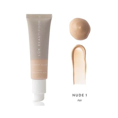 Lük beautifood instant glow tinted complexion balm for all skin types nude 1 fair 30ml Hobbix