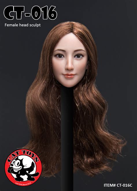 CAT TOYS CT 016HS Asian female headsculpt AcareToys จำหนาย ของเลน โมเดล ชดผา Hot Toys