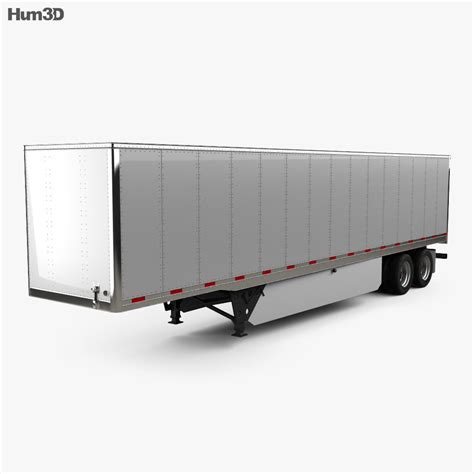 Utility 4000D-X Composite Wall Semi Trailer 2014 3D model - Download ...