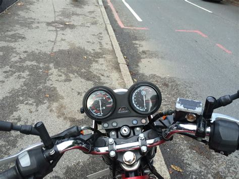 Yamaha YBR Cc Naked Red