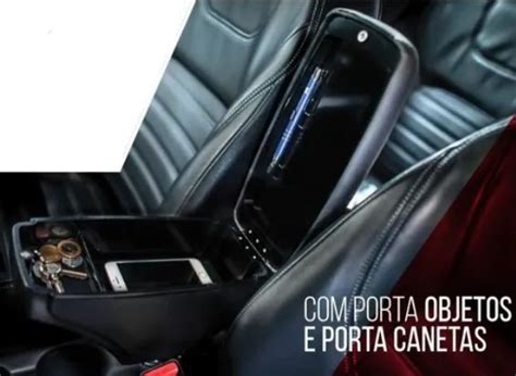 Encosto Apoio De Braço Fiat Argo Cronos 2017 A 2019 Strada 2021 Preto