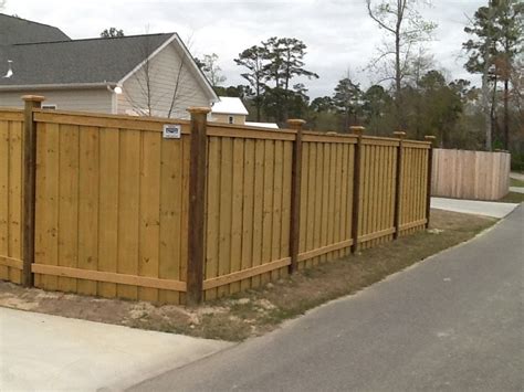 Eastwood Wood Fences Wilmington Nc T And D Custom Fences And Decks